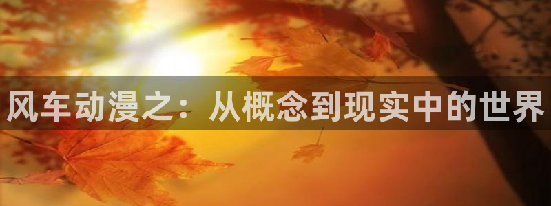 腐漫画网网下载：风车动漫之：从概念到现实中的世界